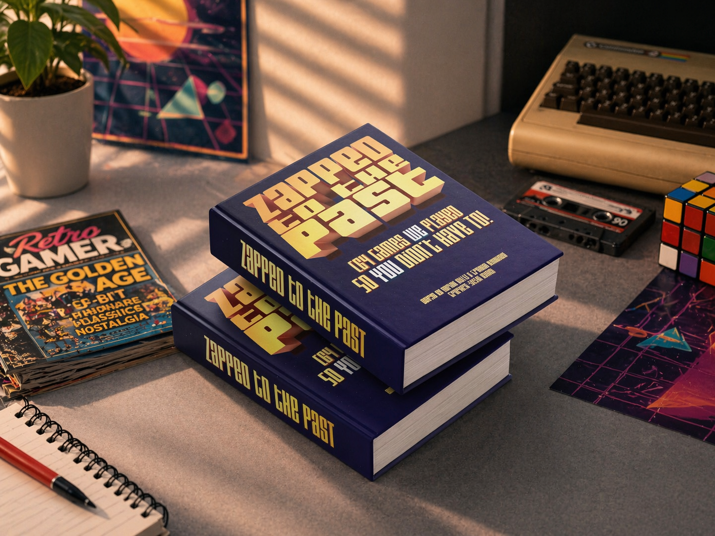 Zapped to the Past — The Book